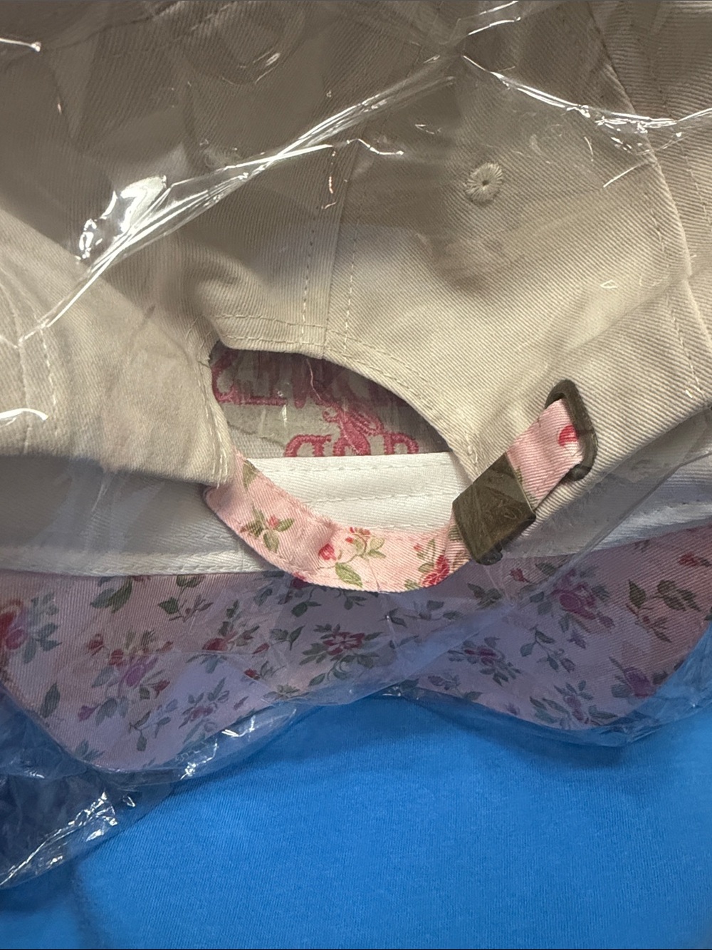 Zenana Faith Based “Goodness of God” Baseball Cap with Pink Embroidery - Picture 4 of 6